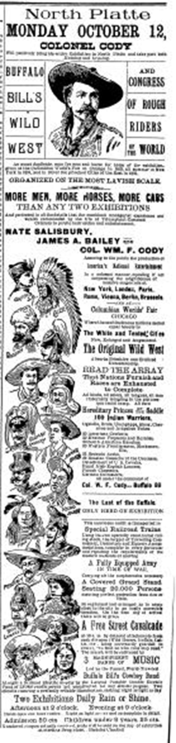 Ad for Wild West Show in NP, NPT, 9-26-1896, p. 5.JPG